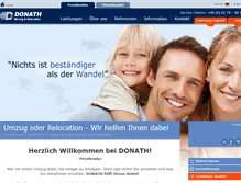 Tablet Screenshot of donath.de